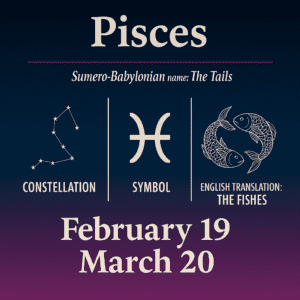 Pisces Zodiac Sign Symbol